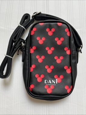 Disney x DANI Danielle Nicole Mickey Mouse Crossbody Bag - Red & Black | NWOT